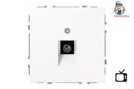 Antenos lizdas LIREGUS MODERN, matinės baltos spalvos