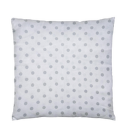 Pagalvių užvalkalai „Grey dots“ (40x40 cm)