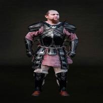 Medieval Armor Full Suit Dwarf Blackened Dwarven Cuirass, Skirt, and Pauldrons Fantasy LARP Cosplay Metal Armor Set Gift