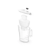 „Brita Aluna 2,4l“ ąsotis + 2 „Maxtra“ kasetės balta