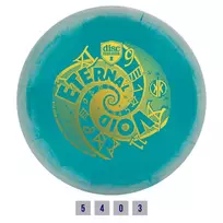 Diskgolfo diskas Midrange Driver S-LINE MD4 ETERNAL VOID Teal/Silver