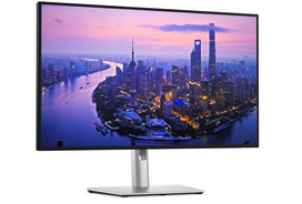 Monitorius Dell UltraSharp U2725QE, 27 in, IPS, 4K 3840x2160, 120 Hz, Thunderbolt 4, HDMI, DisplayPort, Height, pivot, swivel, tilt, Ethernet