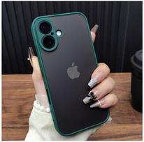 Luxury Transparent Matte Phone Case For iPhone 11 12 13 14 15 16 Pro Max 16E X Xs Max XR 7 8 Plus Bumper Back Cases Cover For iPhone 16 Pro Max