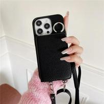 Crossbody Leather Phone Case for IPhone 13 12 Mini 16 Plus 15 14 11 Pro Max XS Wallet with Card Holder Shockproof  Cover For iPhone 16