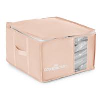 Vakuuminė iš plastiko spintos daiktadėžė 42x40x25 cm Pink Edition – Compactor