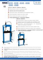 OMA Hidraulinis presas 30T OMA 656B