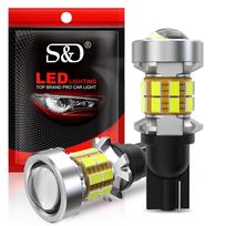 2Pcs T15 W16W LED Canbus Error Free Auto Bulbs T16 921 912 LED Backup Light Car Reverse Parking Lamp 6000K Xenon White Car Lights 12V