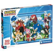 Dėlionė su vaizdo žaidimo veikėjais Clementoni Sonic the Hedgehog (Ežiukas Sonikas), 21729, 300 d.