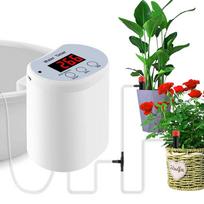 Automatinis elektrinis vandens siurblys ir laikmatis lašelinio drėkinimo sistemai – idealus augalams, bonsai ir naudojimui balkone Main Unit (Single Controller) balta