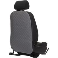 Automobilio sėdynės atlošo apsauga nuo vaikų EVAtech ECO 75x46 cm - pilka / pilki kraštai / pilkos siūlės