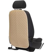 Automobilio sėdynės atlošo apsauga nuo vaikų EVAtech ECO 75x46 cm - smėlio / smėlio kraštai / smėlio siūlės