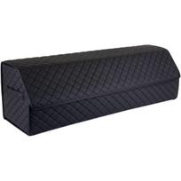 Bagažinės daiktadėžė EVAtech ECO XXL 30x30x100 cm - juoda / juodi kraštai / juodos siūlės / juodas vidus