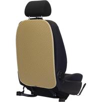 Automobilio sėdynės atlošo apsauga nuo vaikų EVAtech 68x46 cm - smėlio / smėlio kraštai