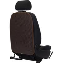 Automobilio sėdynės atlošo apsauga nuo vaikų EVAtech 68x46 cm - ruda / rudi kraštai
