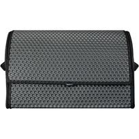 Bagažinės daiktadėžė EVAtech PRO M 32x50x30 cm - pilka / juodi kraštai