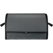 Bagažinės daiktadėžė EVAtech PRO M 32x50x30 cm - pilka / juodi kraštai