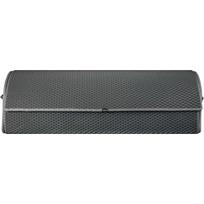 Bagažinės daiktadėžė EVAtech PRO XL 32x100x30 cm - pilka / pilki kraštai
