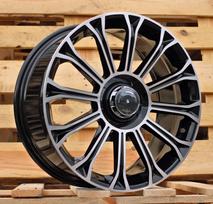 Ratlankis RACINGLINE FBX003 R20x8.5 5x112 ET 36 CB 66.6 (Black Polished) (850 kg)