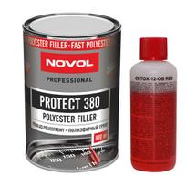 RINKINYS: Poliesterinis gruntas PROTECT 380  0.8 + kietiklis 0.08L