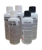 RINKINYS PS purškiamam glaistui: 3 vnt. skiediklis P-S THIN880, 80 ml + 2 vnt. kietiklis CETOX, 90 ml