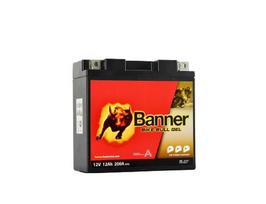 Banner 12Ah Bike Bull GEL 12V 200A akumuliatorius 150x69x145mm