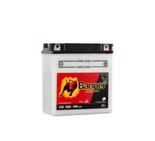Banner 5Ah Bike Bull 12V 50A akumuliatorius 120x60x130mm