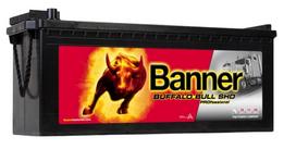 Banner 225Ah 1150A Buffalo Bull PRO akumuliatorius 12V 517x273x212/240mm