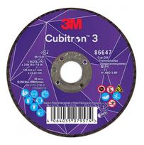 Pjovimo  diskas 125x1x22mm, Cubitron 3