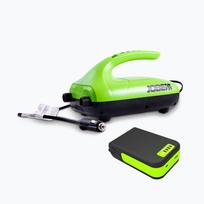 JOBE Nešiojamas USB elektrinis SUP lentos siurblys žalias 410022001-PCS.