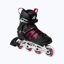 Moteriški riedučiai K2 Freedom III 80 Alu black-pink 30H0621.1.1.1.065