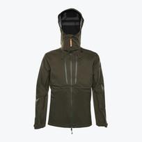 Vyriška Fjällräven Keb Eco-Shell lietaus striukė žalia F82411