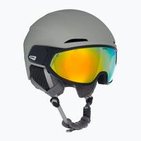Slidinėjimo šalmas Alpina Alto Q-Lite moon/grey matt/gold mirror