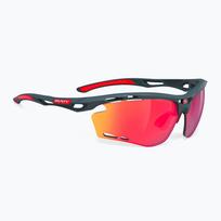 Akiniai nuo saulės Rudy Project Propulse charcoal matte/multilaser red