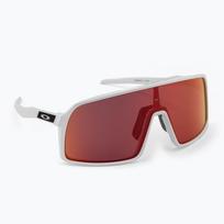 Oakley Sutro poliruoti balti/prizm lauko akiniai nuo saulės