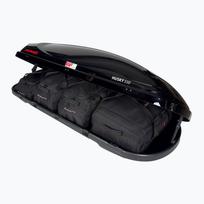 Stogo bagažinės krepšių komplektas KJUST Kamei Husky 330 4 vnt. Juodas