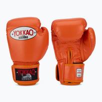 Vyriškos bokso pirštinės YOKKAO Matrix orange ibis