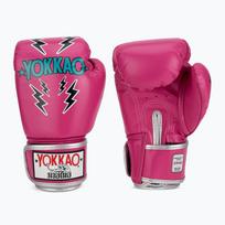 Vyriškos bokso pirštinės YOKKAO Stadium fuchsia
