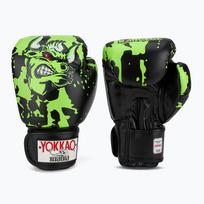 Vyriškos bokso pirštinės YOKKAO Angry Bull black