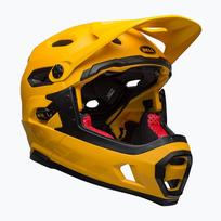 Dviračio šalmas Bell FF Super DH MIPS Spherical matte gloss yellow/black