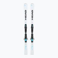 Kalnų slidės HEAD WC Rebels e-SL RP EVO 14 + apkaustai Freeflex 14 GW white/blue