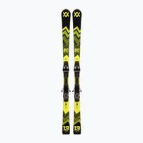 Kalnų slidės Völkl Racetiger SC Black + apkaustai VMotion 10 GW