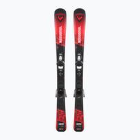 Vaikiškos kalnų slidės Rossignol Hero Jr 100-140 + apkaustai Kid 4 GW