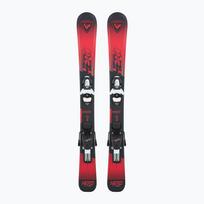 Vaikiškos kalnų slidės Rossignol Hero Pro Pre-Drilled Jr + apkaustai Team 4 GW