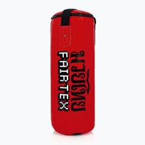 Fairtex vaikiškas sunkus bokso maišas - raudonas be užpildo