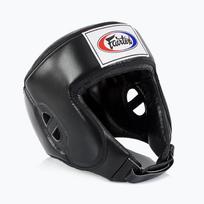 Apsauginis šalmas Fairtex Muay Thai & Kickboxing Competition black
