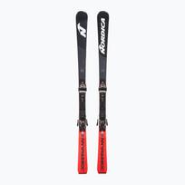 Kalnų slidės Nordica Doberman SLR DC + apkaustai Xcell 14 FDT black/red