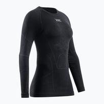 Moteriški termoaktyvūs marškinėliai X-Bionic Symbio Merino Shirt opal black