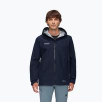 Vyriška striukė nuo lietaus Mammut Crater Light HS Hooded marine