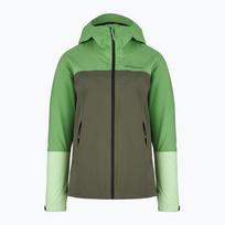 Moteriška striukė nuo lietaus Peak Performance Trail Hipe Shell Jacket peppermint/pine needle/vivid
