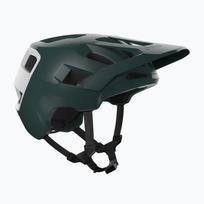 Dviračio šalmas POC Kortal Race MIPS pargasite green matt/hydrogen white matt